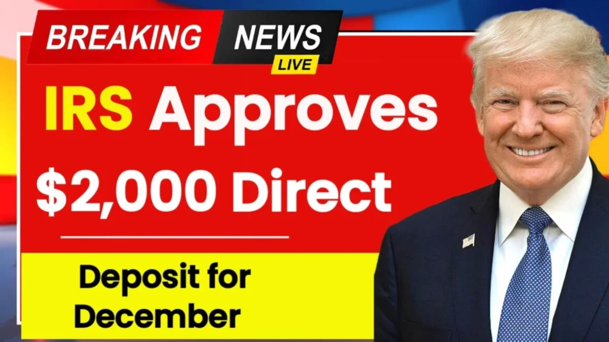 IRS finally approved $2,000 Direct Deposit