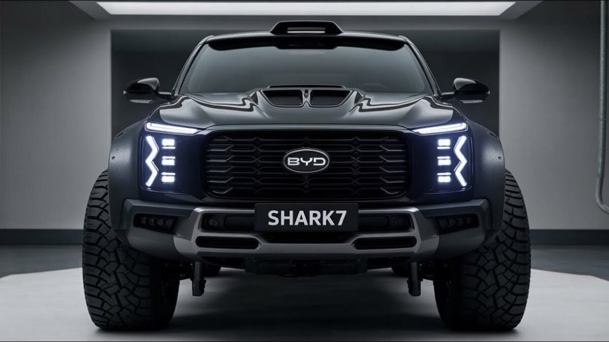 The 2026 BYD Shark 7