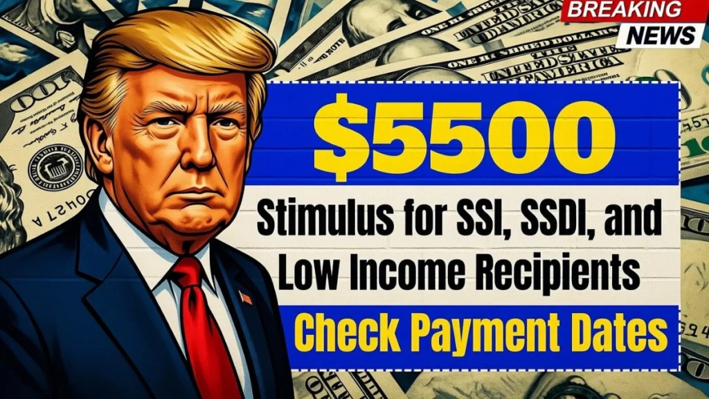 $5,500 Stimulus Boost for SSI