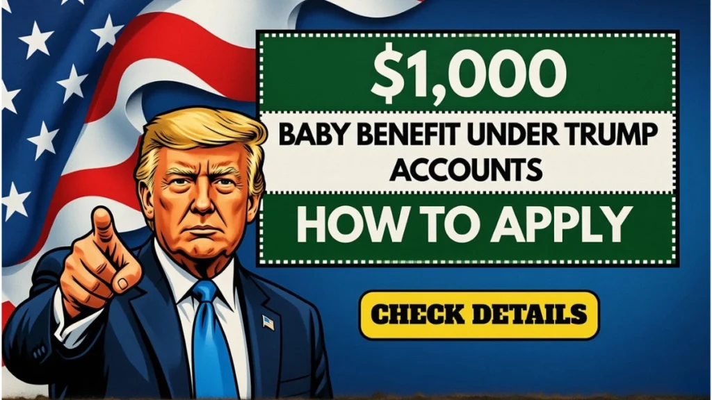 Trump Accounts Offer $1,000 Baby Benefit