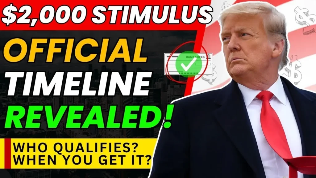$2,000 Stimulus Check 2026 Update